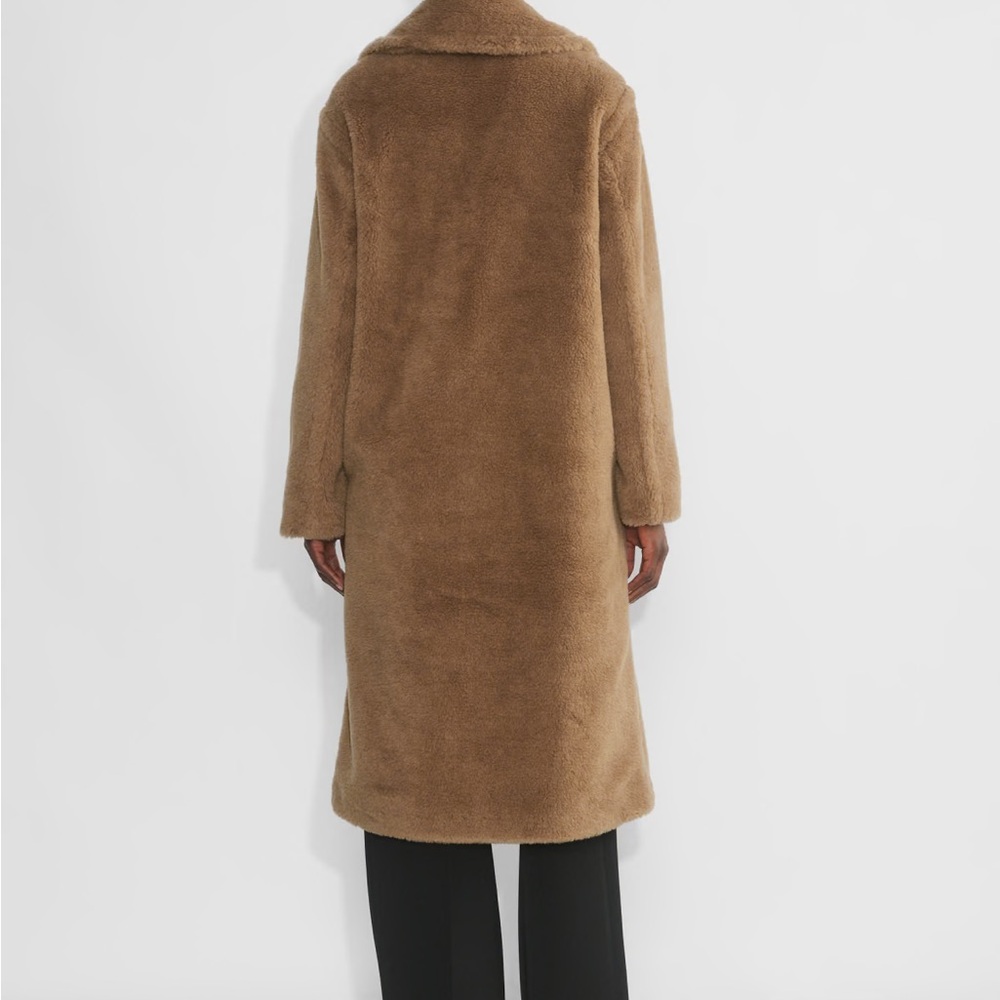 Aritzia Babaton The Teddy Coat Color Seville Size M LONG VERSION - Picture 13 of 13